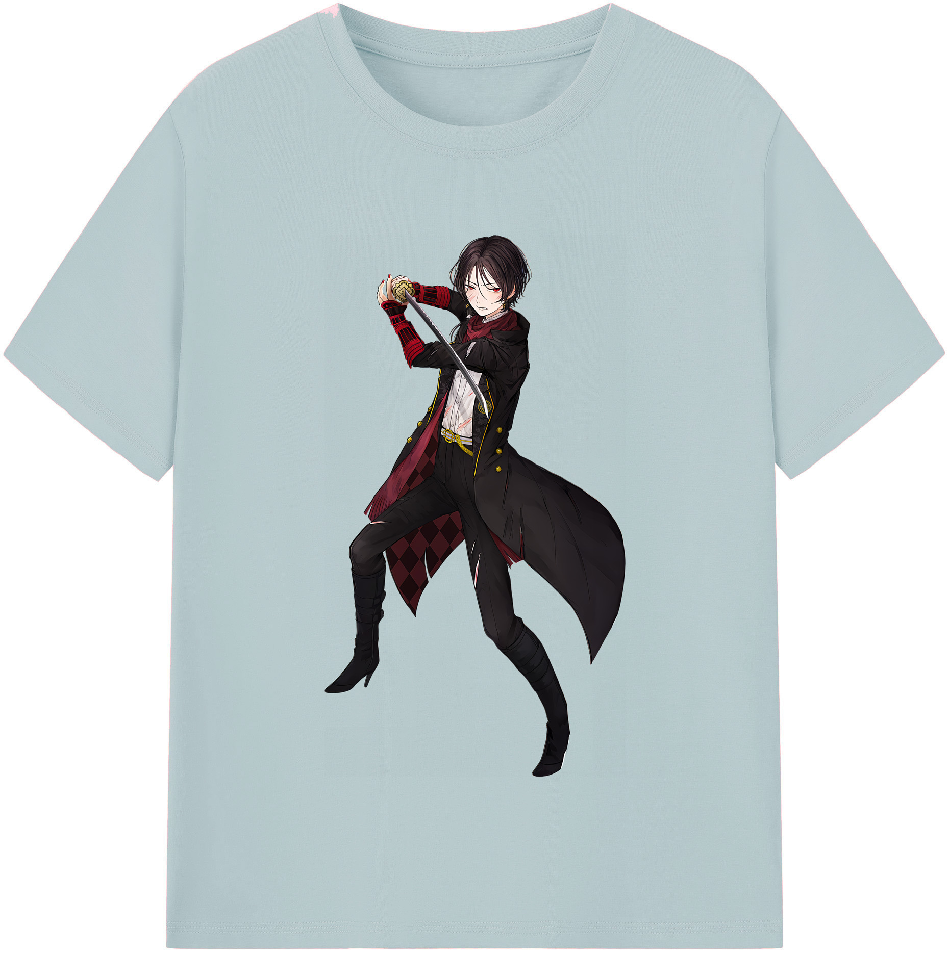 （画像用） 刀剣乱舞 Touken Ranbu 綿100％半袖Tシャツ（フロントプリント）